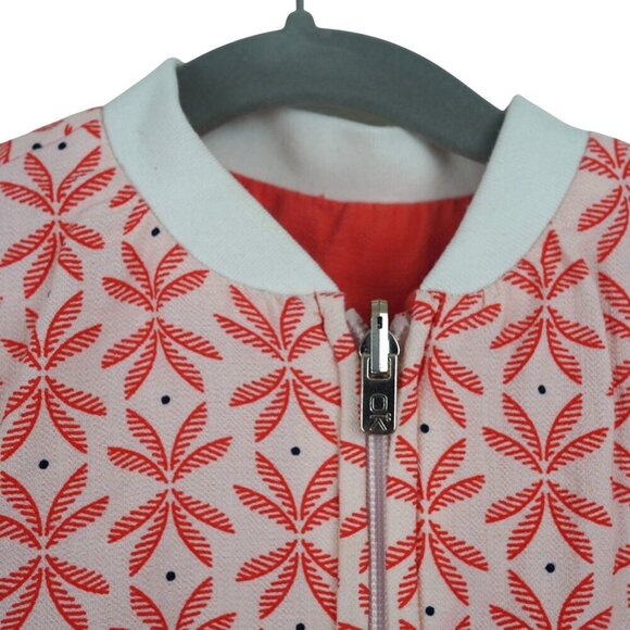 Okaïdi Reversible Jacket 3Y 98cm Red‎ & Patterned Cotton - Picture 2 of 6